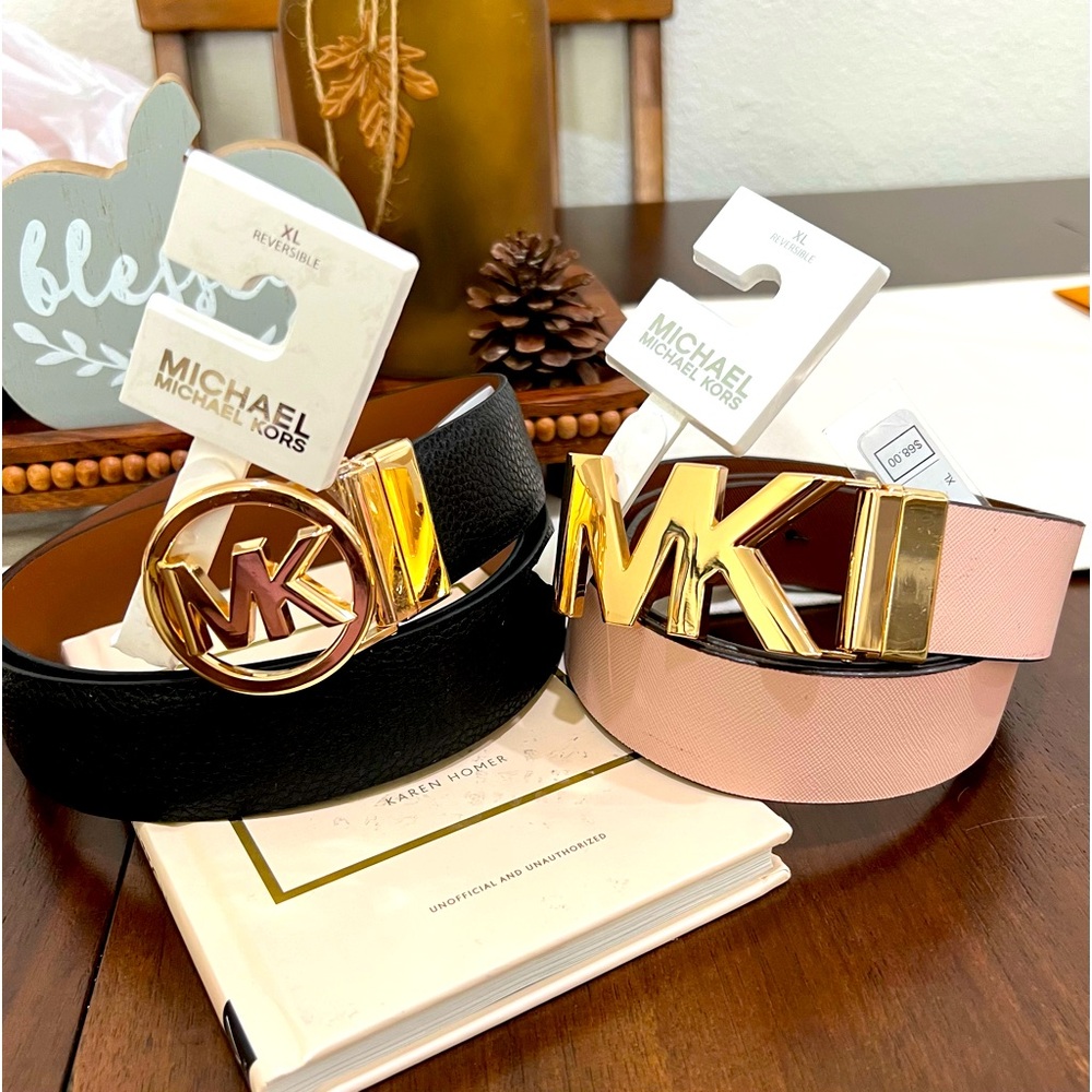 🖤💗SET 2 BELTS MICHAEL KORS💗🖤